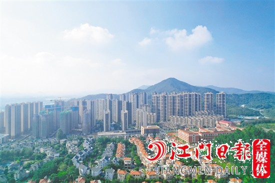 1月江門共賣出3084套一手住宅，群華路板塊樓盤熱銷。